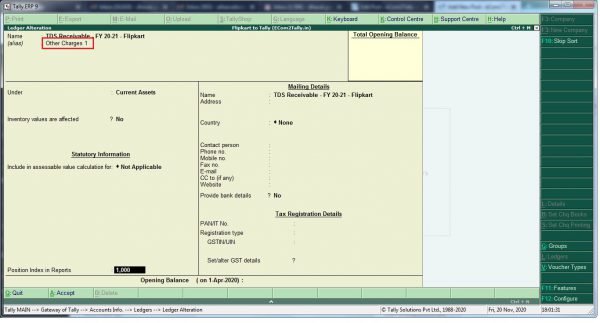 how-to-record-tds-deducted-by-flipkart-in-tally-ecom2tally